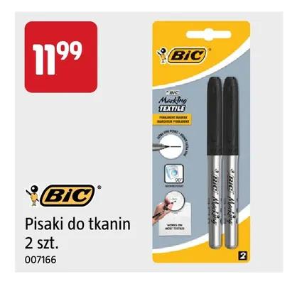 Pisaki do tkanin 2-pak BIC promocja w Jula