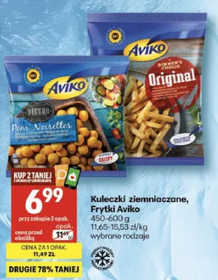 Kuleczki ziemniaczane promocja w Delikatesy Centrum