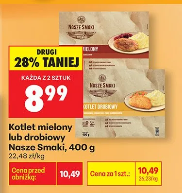 Kotlet mielony promocja w Biedronka