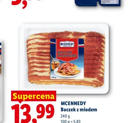 Boczek z miodem McEnnedy promocja w Lidl