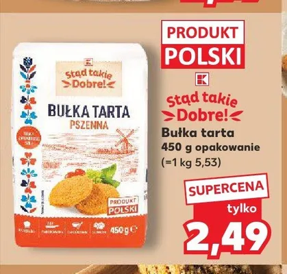 Bułka tarta Stąd Takie Dobre! promocja w Kaufland