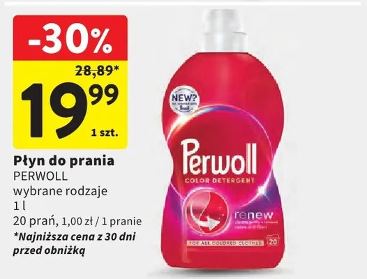Płyn do prania promocja w Intermarche