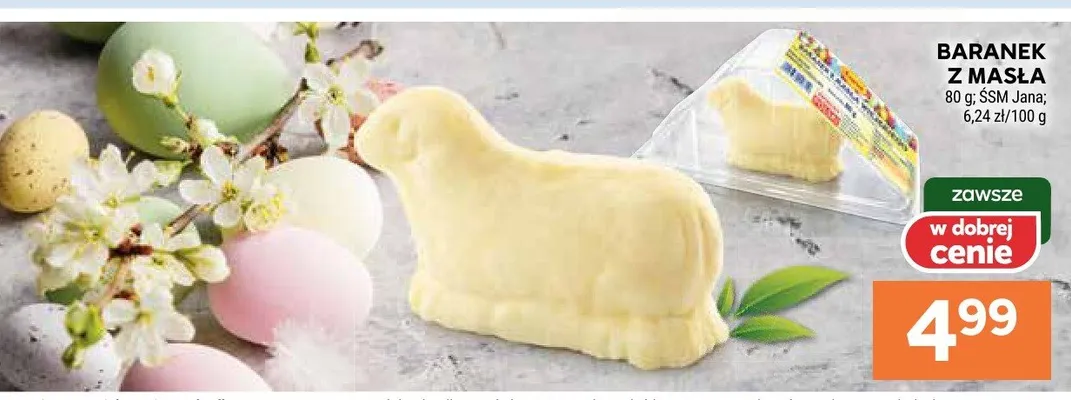 Baranek z masła promocja w Stokrotka