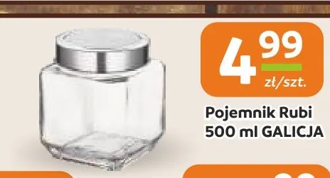 Pojemnik Rubi 500 ml Galicja promocja w Społem Częstochowa