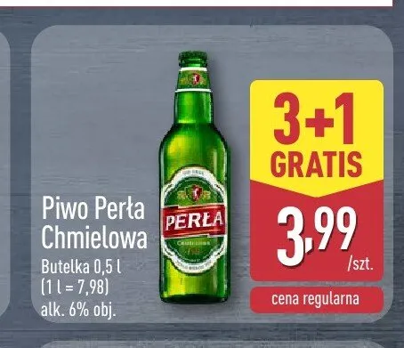Piwo Perła Chmielowa promocja w Aldi