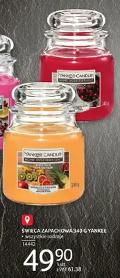 Świeca zapachowa 340 g YANKEE CANDLE promocja w Selgros
