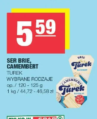 Ser Camembert Turek promocja w SPAR