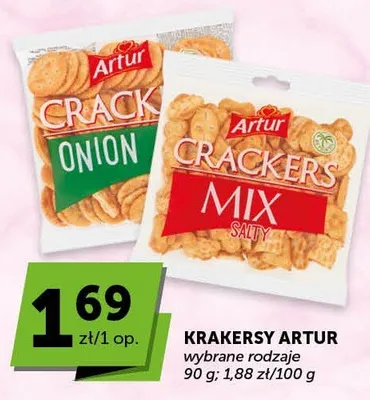 Krakersy Artur Crack Onion promocja w ABC