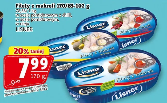 Filety z makreli 170g promocja w Prim Market