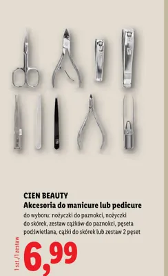 Zestaw cążków do paznokci CIEN BEAUTY promocja w Lidl