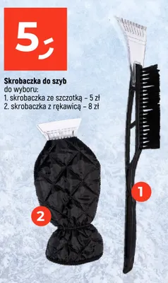 Skrobaczka do szyb z rękawicą promocja w Dealz