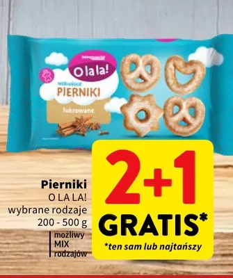 Pierniki O la la! promocja w Intermarche