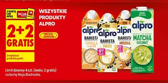 Napój Alpro promocja w Biedronka