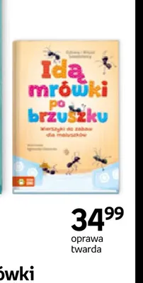 Książka Idą mrówki po brzuszku promocja w Empik