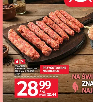 Cevapcici wieprzowo-wołowe Grill mała porcja promocja w Selgros