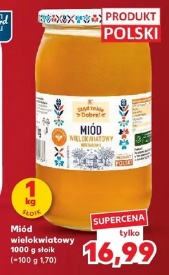 Miód wielokwiatowy Miód polski promocja w Kaufland
