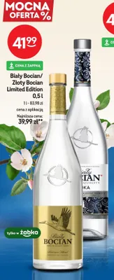 Wódka Złoty Bocian Limited Edition promocja w Żabka