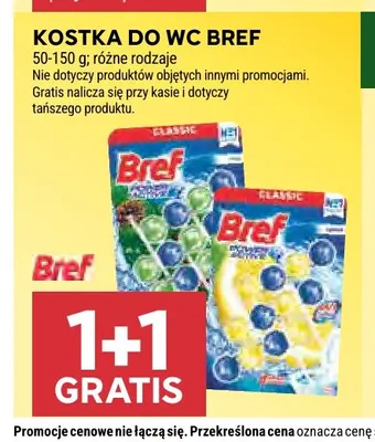 Kostka do WC Bref promocja w Stokrotka