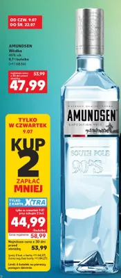 Wódka Amundsen promocja w Kaufland