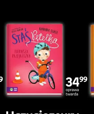 Książka Staś Pętelka Pierwsza przejażdżka Zielona Sowa promocja w Empik