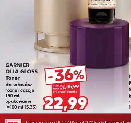Toner do włosów Olia Gloss Garnier promocja w Kaufland