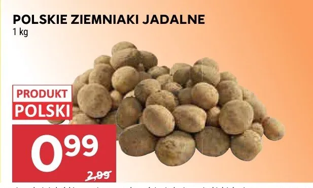 Ziemniaki jadalne polskie promocja w Stokrotka