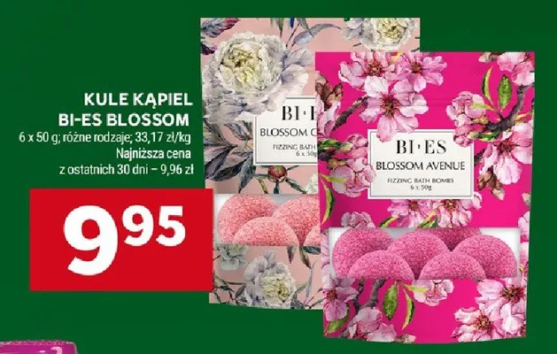 Kule kąpiel Bi-Es Blossom promocja w Stokrotka