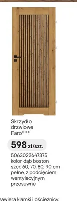 Skrzydło drzwiowe Fortia Faro promocja w Castorama