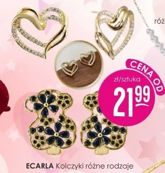 Kolczyki promocja w Drogerie Jasmin
