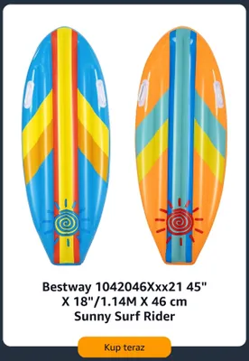 Deska dmuchana Bestway Sunny Surf Rider promocja w Amazon