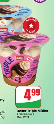 Deser Triple Müller promocja w Dino