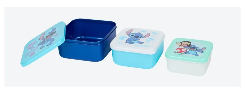 Pojemniki na przekąski Disney Stitch 3-pak promocja w Action