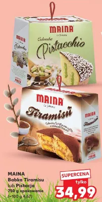 Babka tiramisu lub pistacja promocja w Kaufland