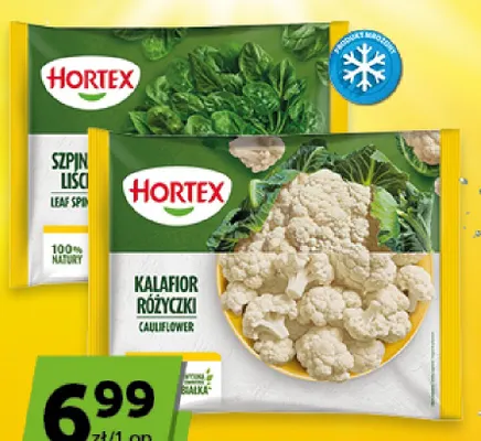 Warzywa mrożone Hortex szpinak liście promocja w ABC