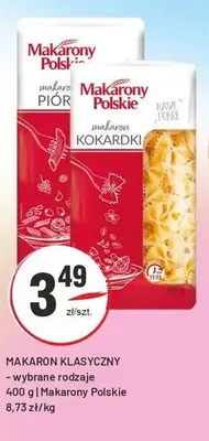 Makaron klasyczny Makarony Polskie promocja w Sedal