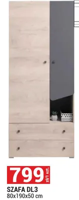 Szafa DL3 promocja w Merkury Market