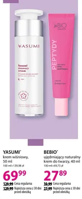 Ujędrniający naturalny krem do twarzy promocja w Hebe