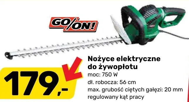 Nożyce elektryczne do żywopłotu promocja w Bricomarche