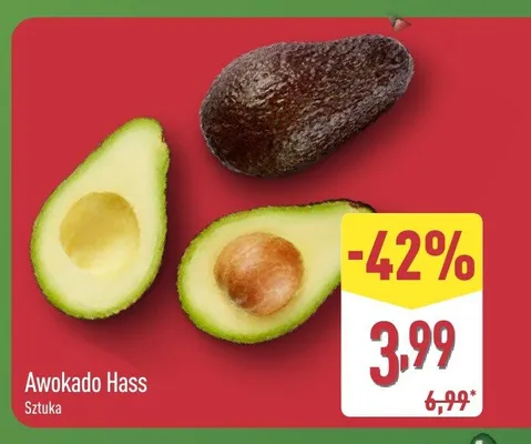 Awokado Hass promocja w Aldi