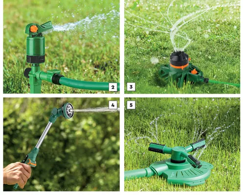 Zraszacz impulsowy na szpilce gardenic promocja w Biedronka