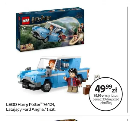 Klocki LEGO Harry Potter 76424 Latający Ford Anglia promocja w Empik