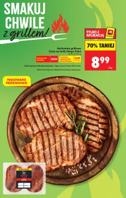 Karkówka grillowa Czas na Grill marynata klasyczna Mega Paka promocja w Biedronka