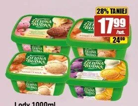 Lody czekoladowe Zielona Budka promocja w API Market