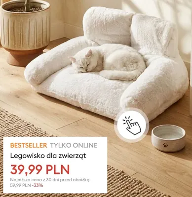 Legowisko dla zwierząt promocja w Sinsay