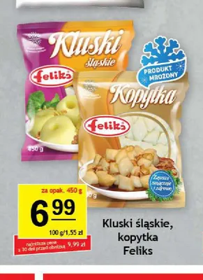 Kluski śląskie Feliks promocja w Gram Market