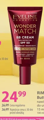 Krem BB Eveline Cosmetics Wonder Match SPF50 promocja w Hebe