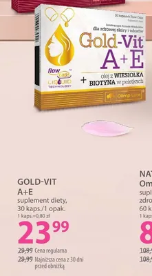 Suplement diety A+E promocja w Hebe