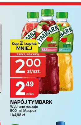 Napój Tymbark promocja w Chorten
