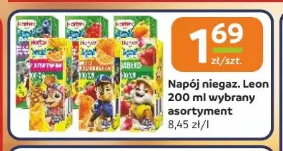 Napój niegazowany Leon promocja w Gama