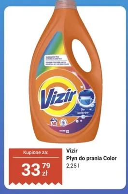 Płyn do prania Color Vizir promocja w Dino